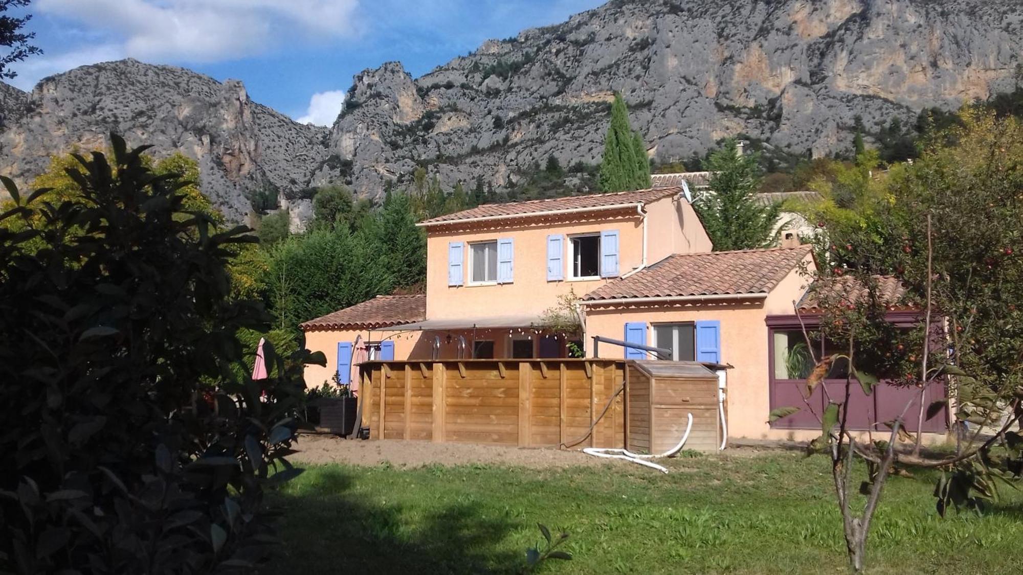Chambre D'Hotes L'Odalyre Moustiers-Sainte-Marie Bagian luar foto